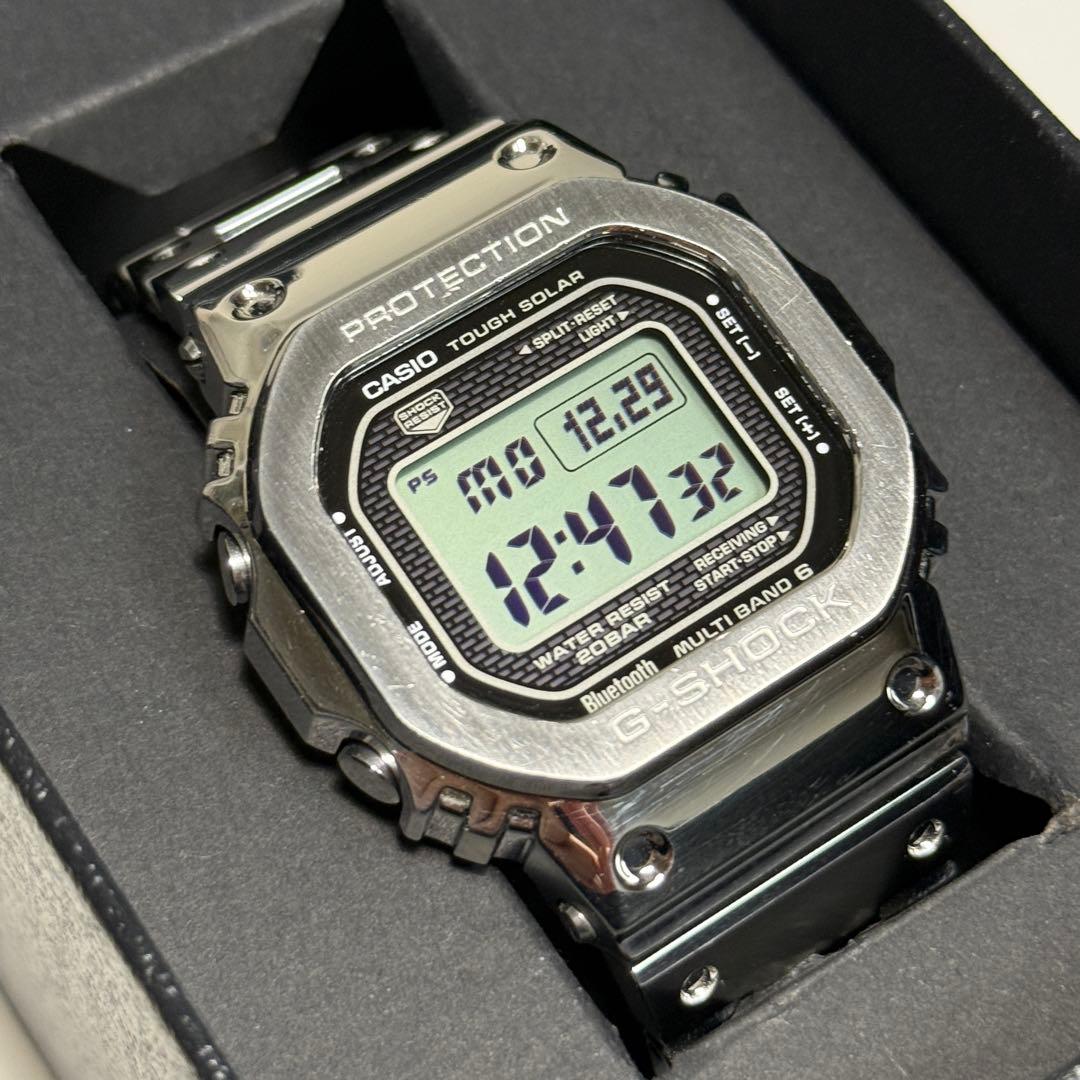 G-SHOCK GMW-B5000D-1JF Bluetooth タフソーラー
