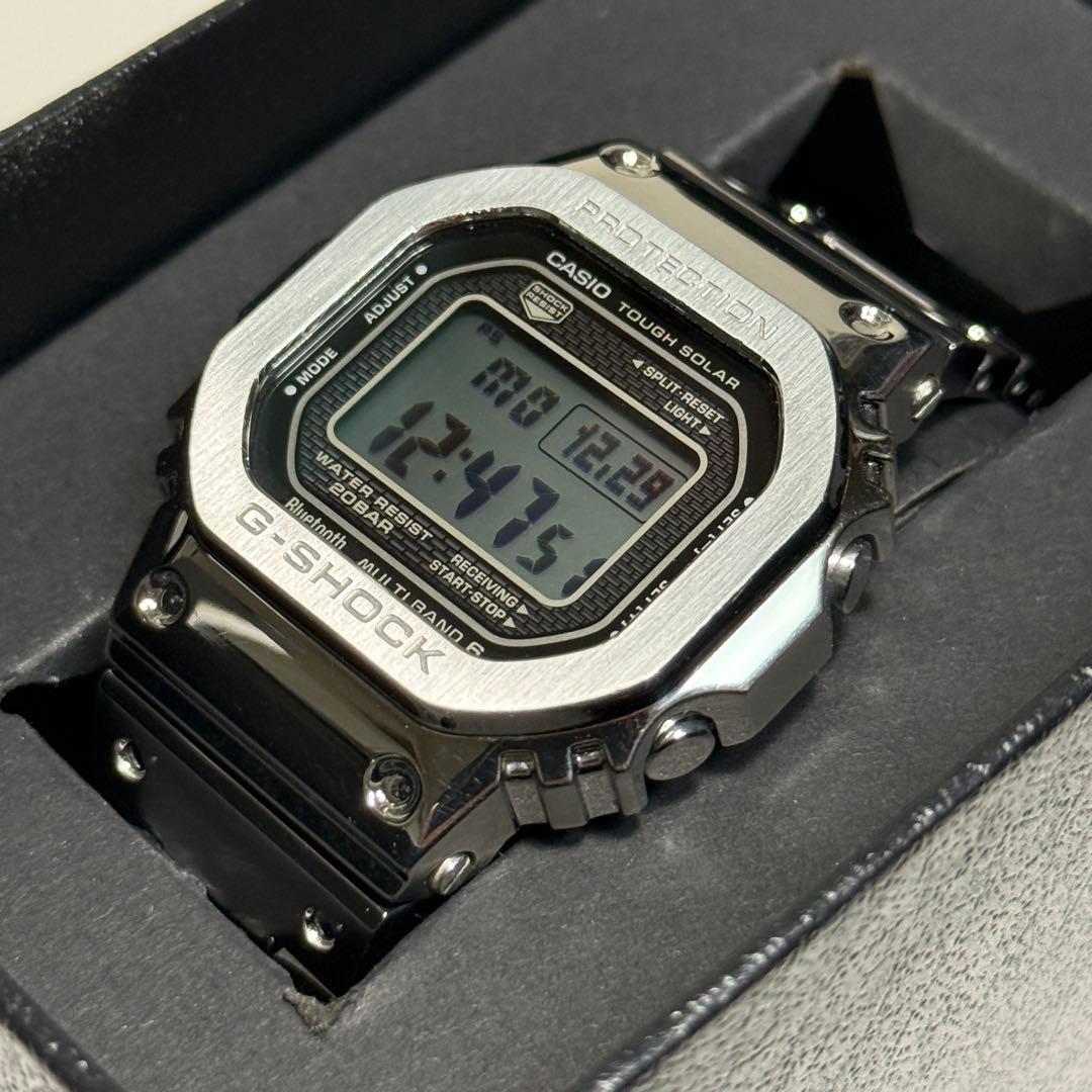 G-SHOCK GMW-B5000D-1JF Bluetooth タフソーラー