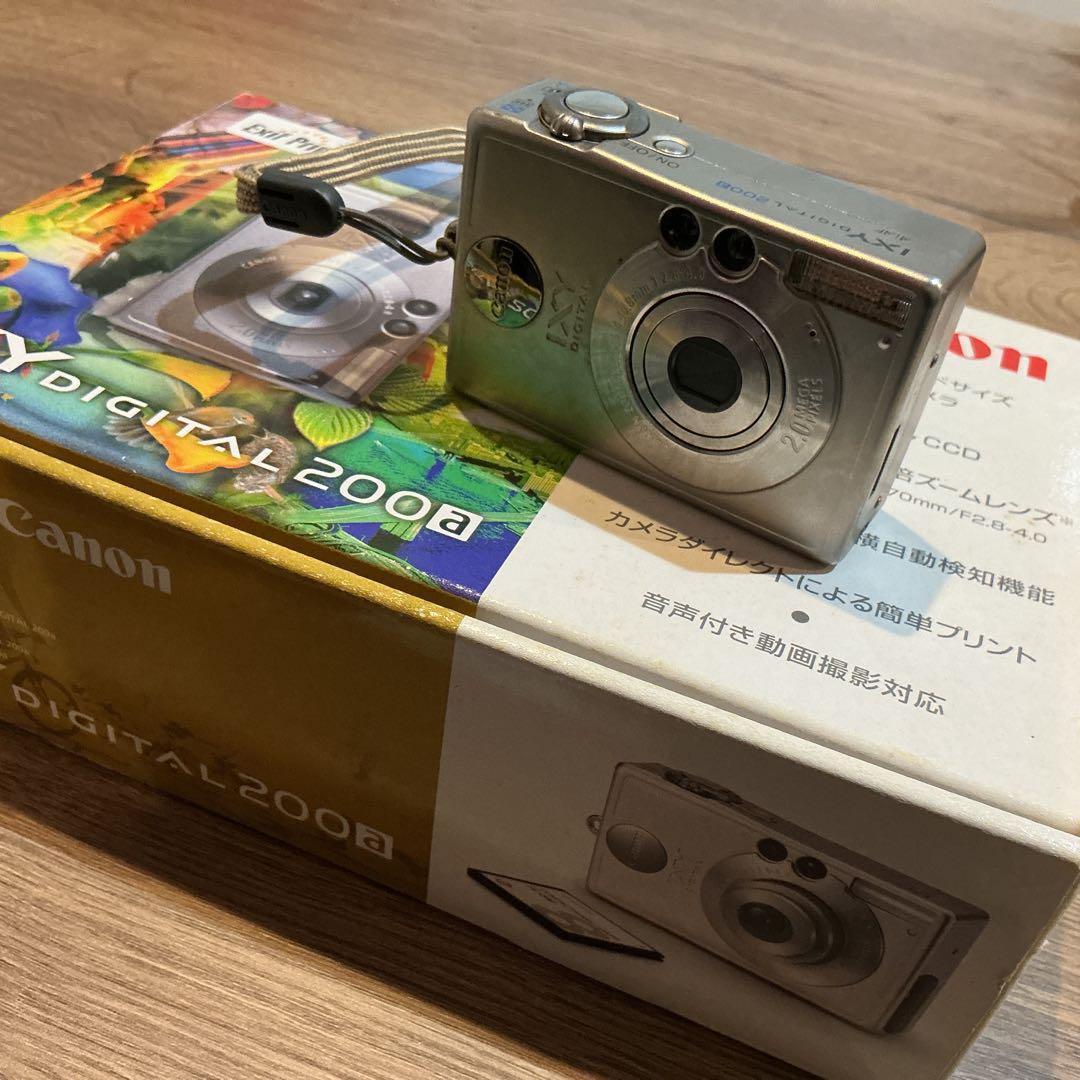 Canon IXY DIGITAL 200a 箱付属品完備 動作確認済