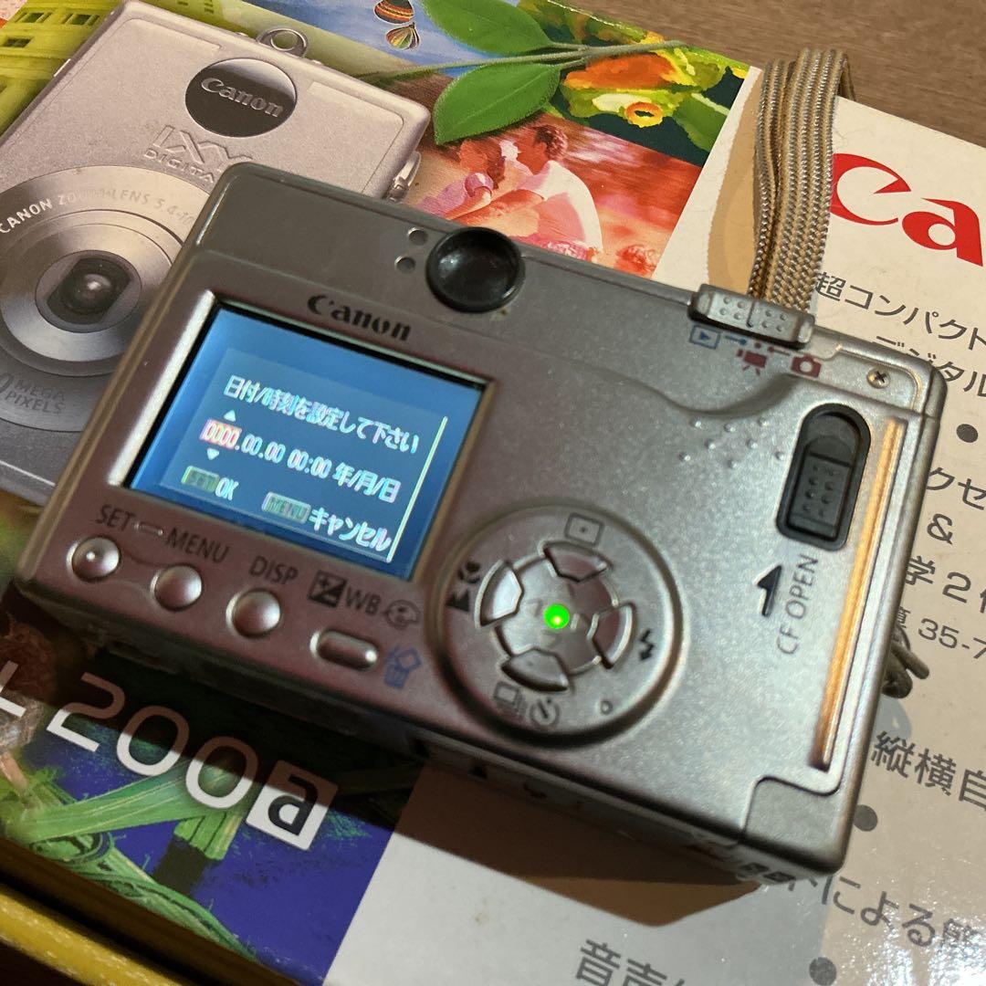 Canon IXY DIGITAL 200a 箱付属品完備 動作確認済