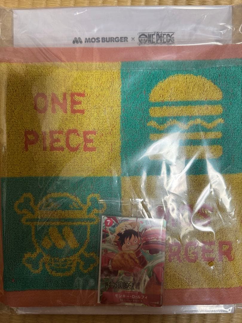 モンキー・D・ルフィ：モスバーガー P-080 新品　未開封