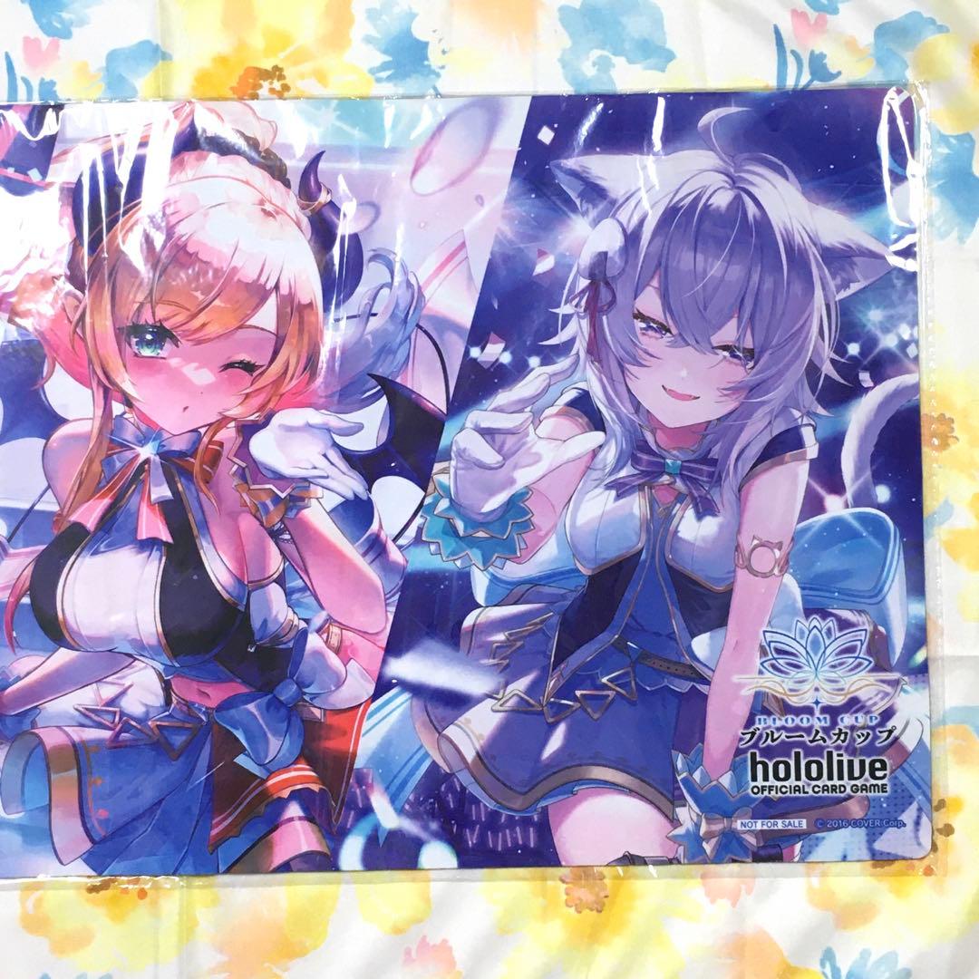 ホロライブ ホロカ ブルームカップ プレイマット 全勝 WINNER