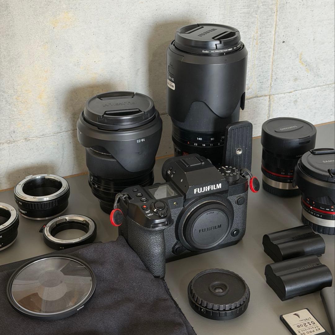 Fujifilm X-H2 XF16-55 XF50-140 おまけ多数