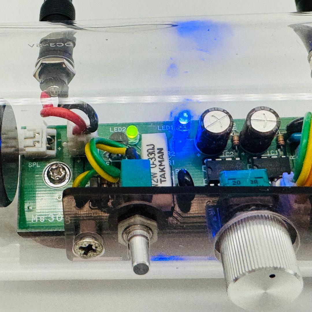 希少 M'S System SK0815 波動スピーカー スケルトン