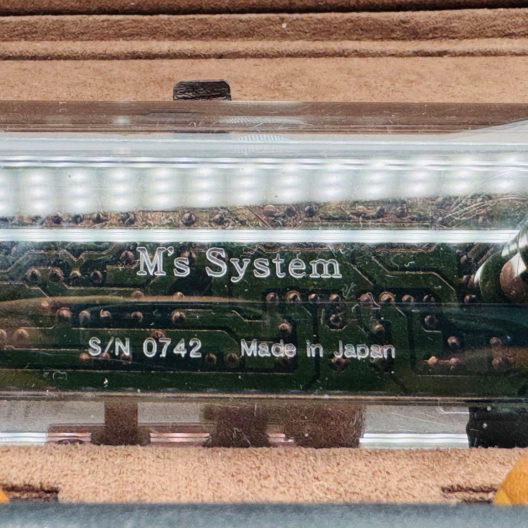 希少 M'S System SK0815 波動スピーカー スケルトン