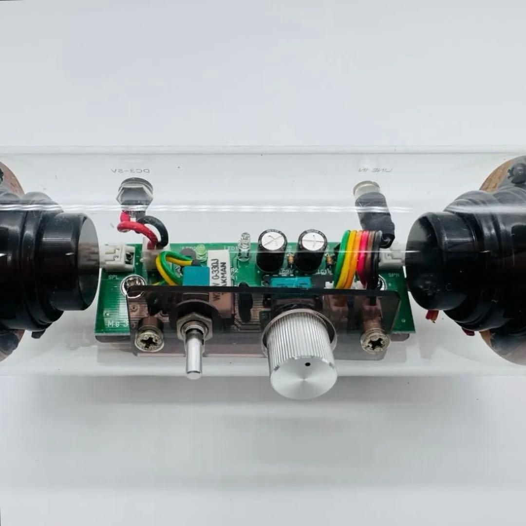 希少 M'S System SK0815 波動スピーカー スケルトン