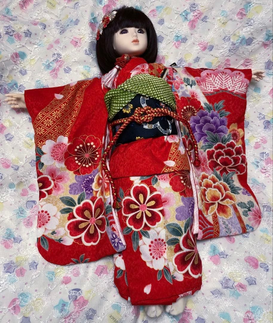 日本人形　和人形　球体関節人形　　　SD オビツ　着せ替え人形　リボーンドール