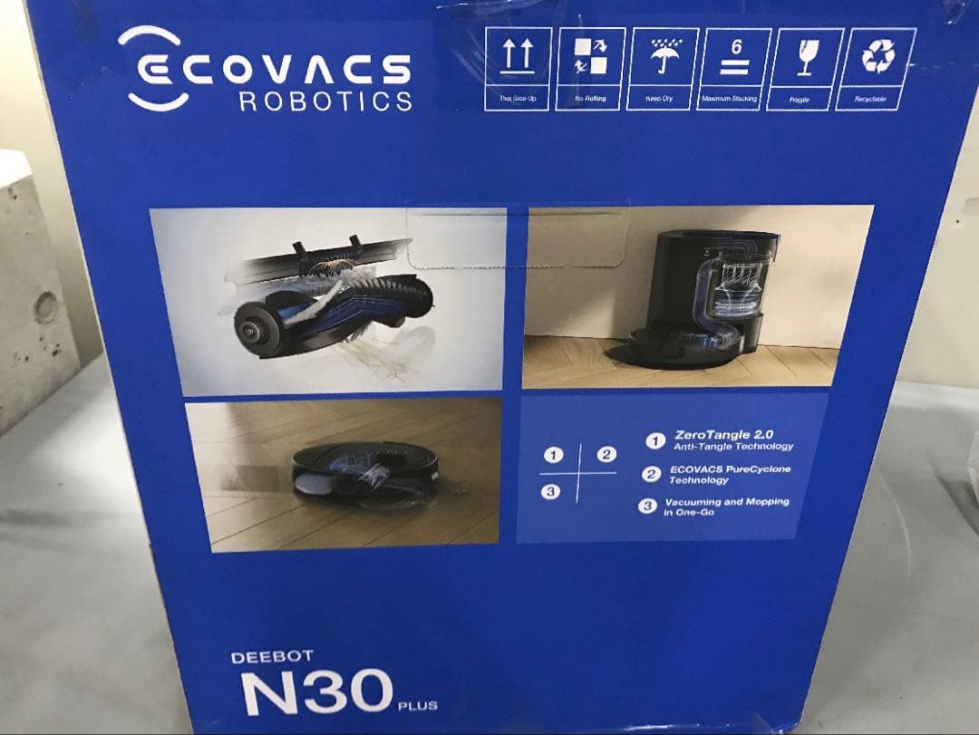 ECOVACS N30 PLUS 自動ごみ収集機能付　エコバックス