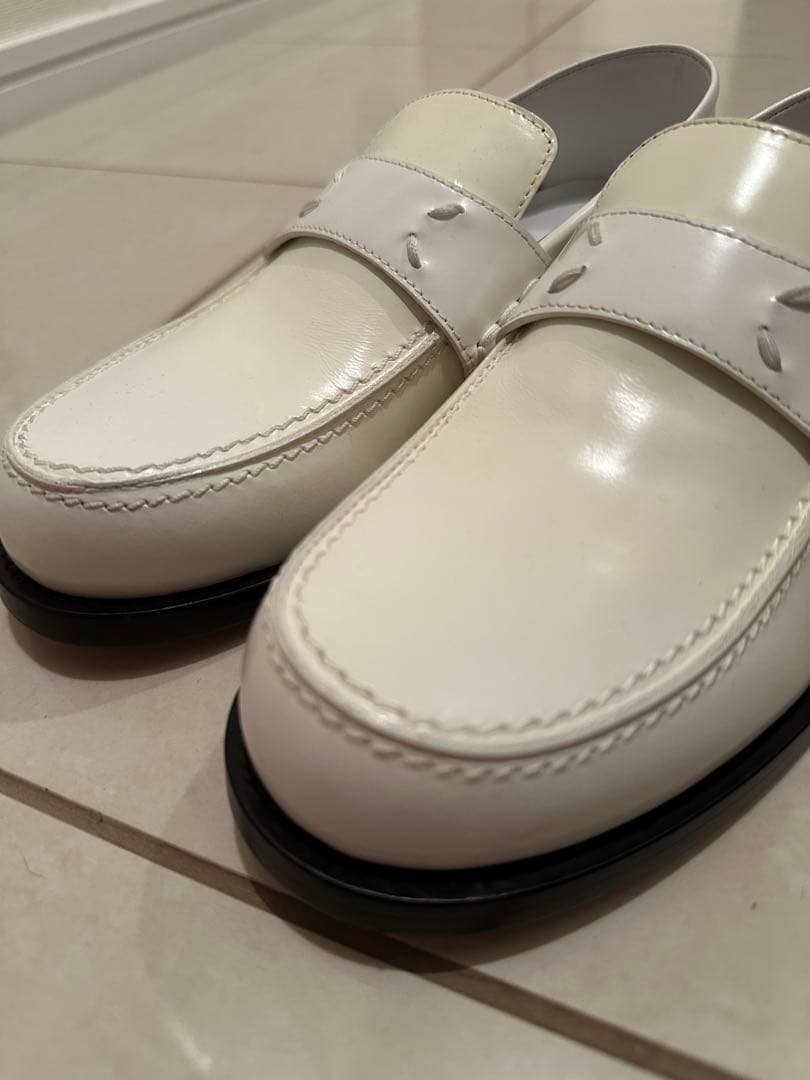 Maison Margiela/ホワイトローファー/35/新品未使用