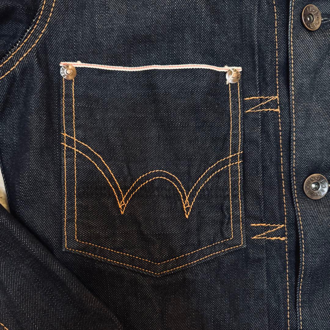 ✳︎美品✴︎ EDWIN エドウィン デニムジャケット セルビッチ 赤耳