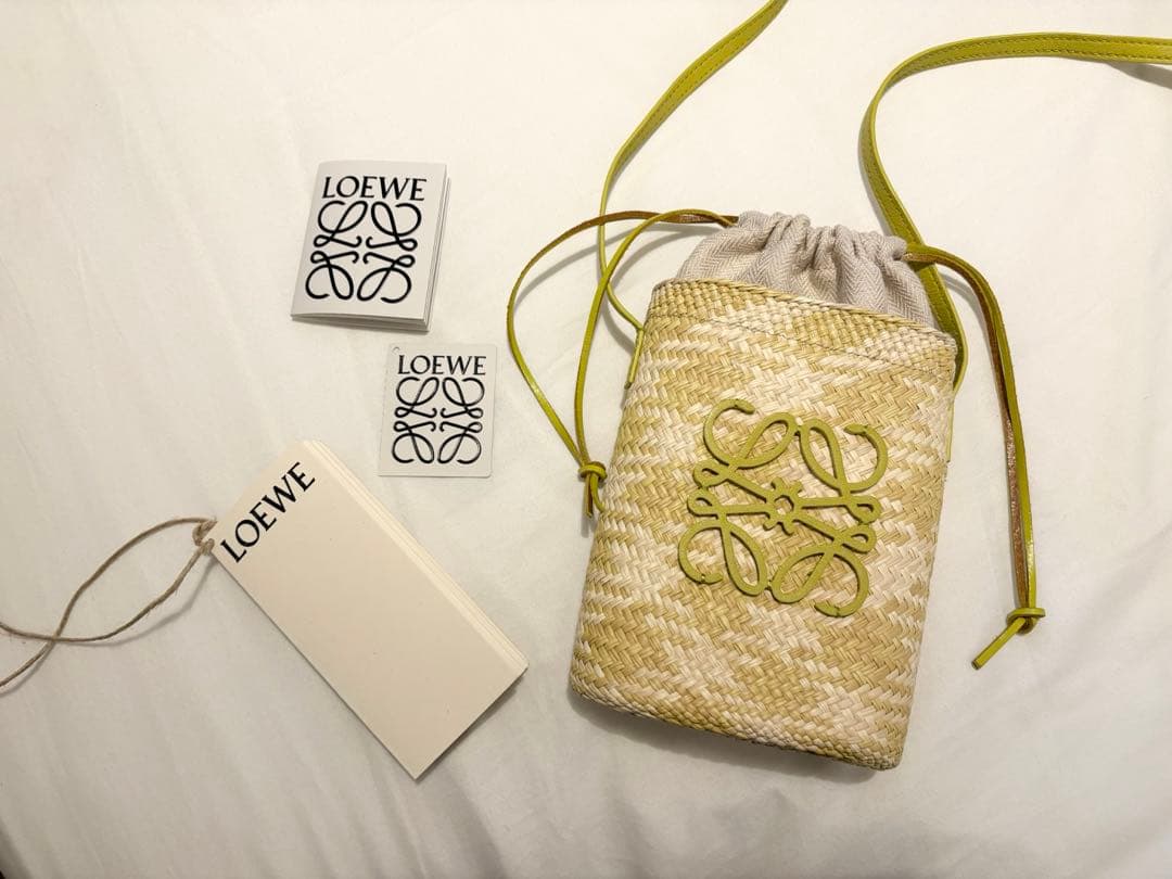 ロエベ　カゴバッグショルダーバッグ