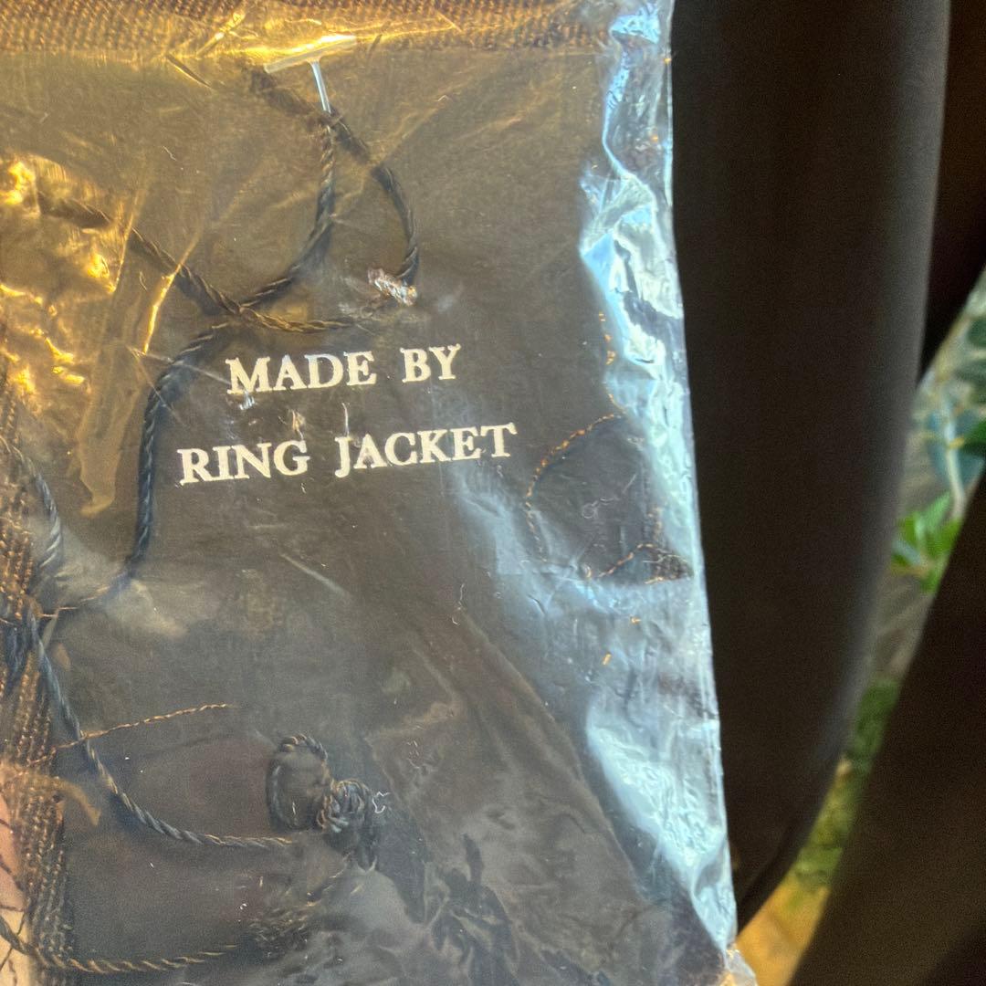 ナノユニバース別注　リングジャケット　シングルセットアップ　44 ブラウン春秋冬