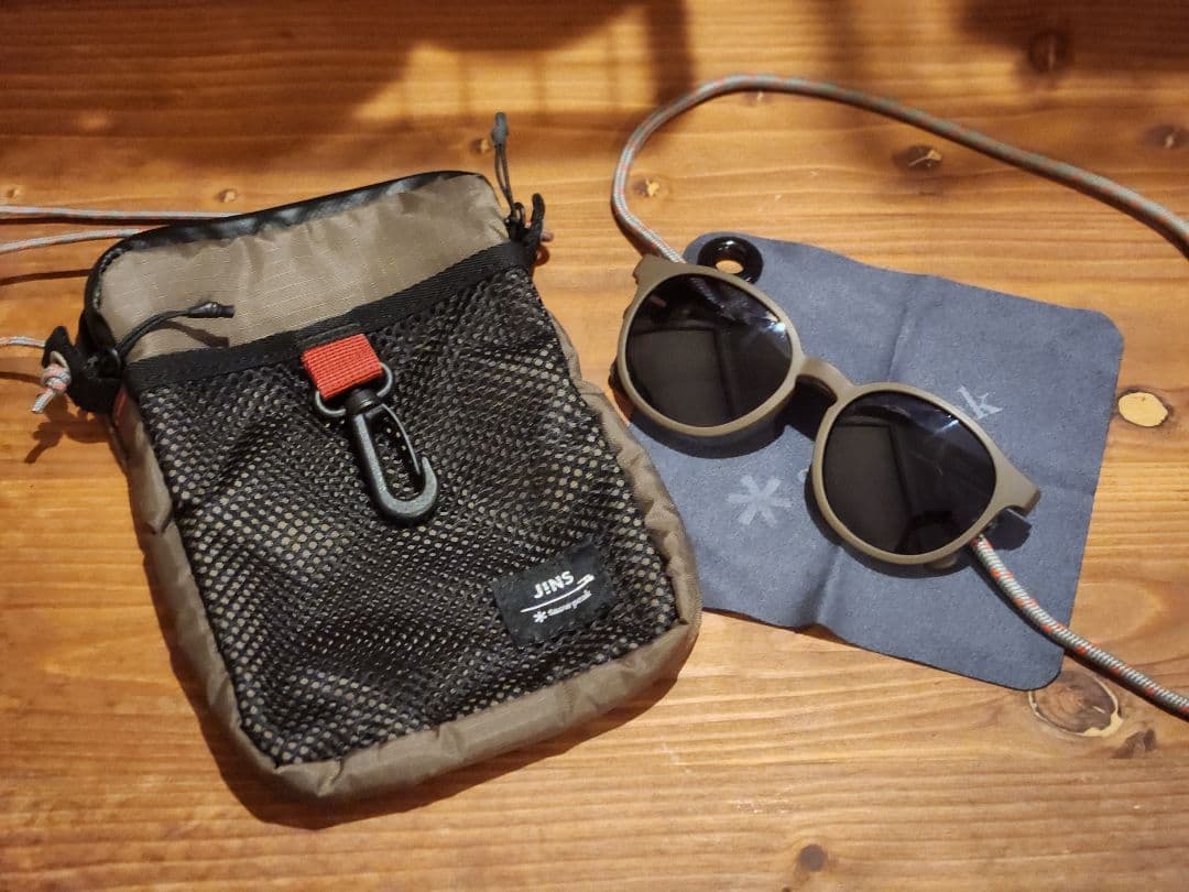 【初コラボVer】 peak × J!NS ラバーサングラス　セット