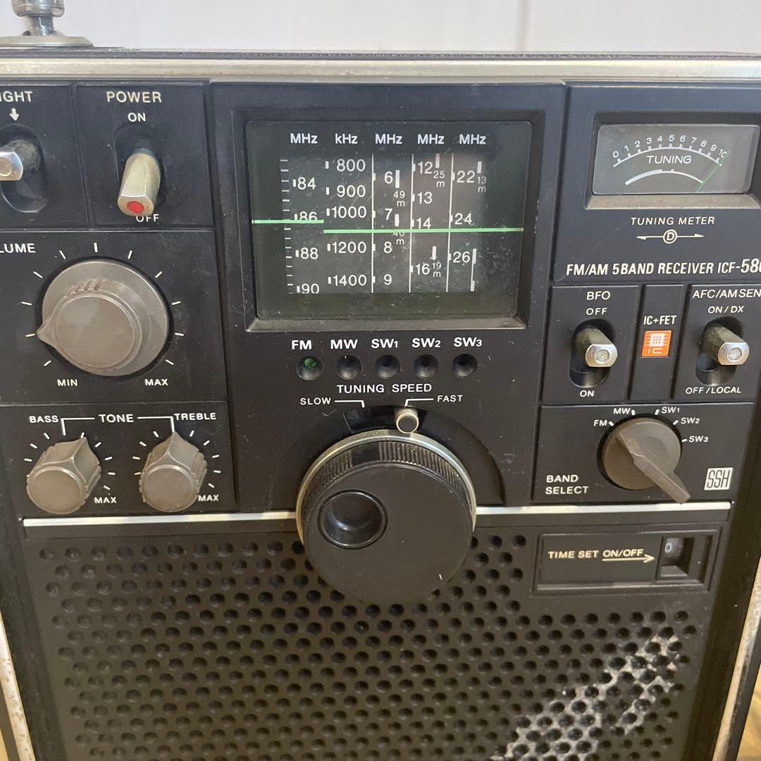 ジャンク品　SONY スカイセンサー 5800 ACアダプター付き