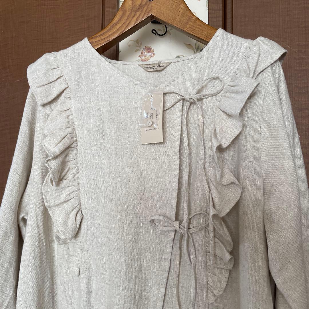 たなか新品サマンサモスモス立川限定アシンメトリーワンピース