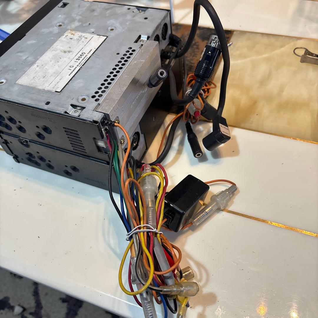 旧車　街道レーサー　カロッツェリア　オーディオ