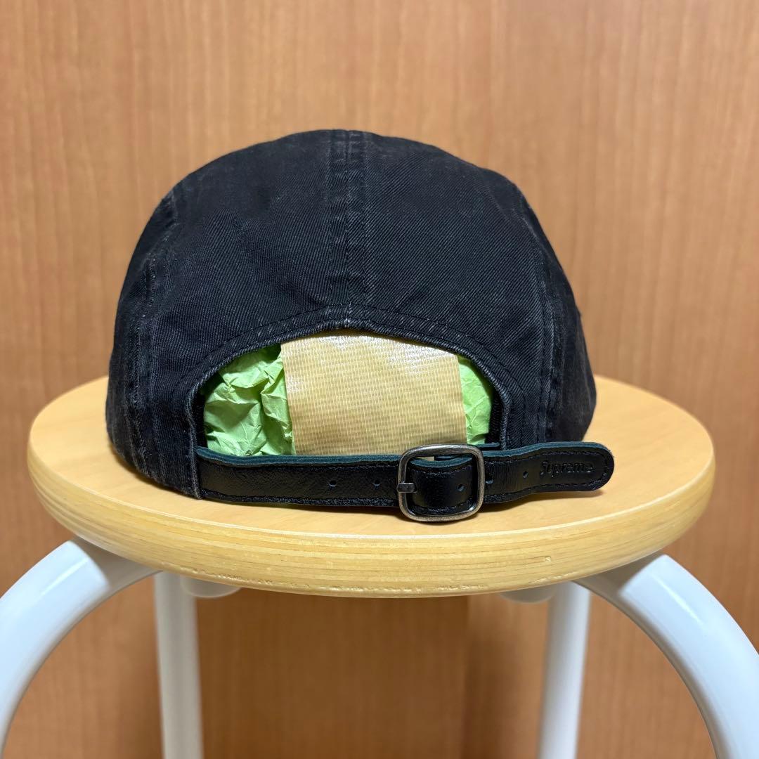 シュプリーム　チノ　キャンプキャップ　ジェットキャップ　ブラック　黒　25SS