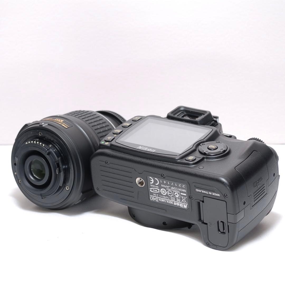 ✨シャッター数僅か728回✨Nikon D40✨シングルレンズ✨入門モデル✨