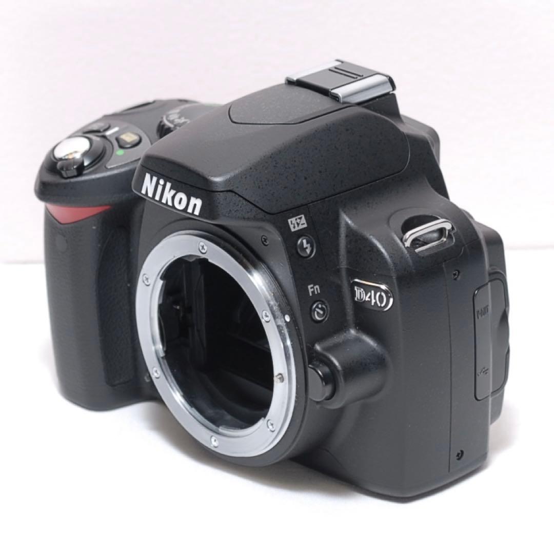 ✨シャッター数僅か728回✨Nikon D40✨シングルレンズ✨入門モデル✨