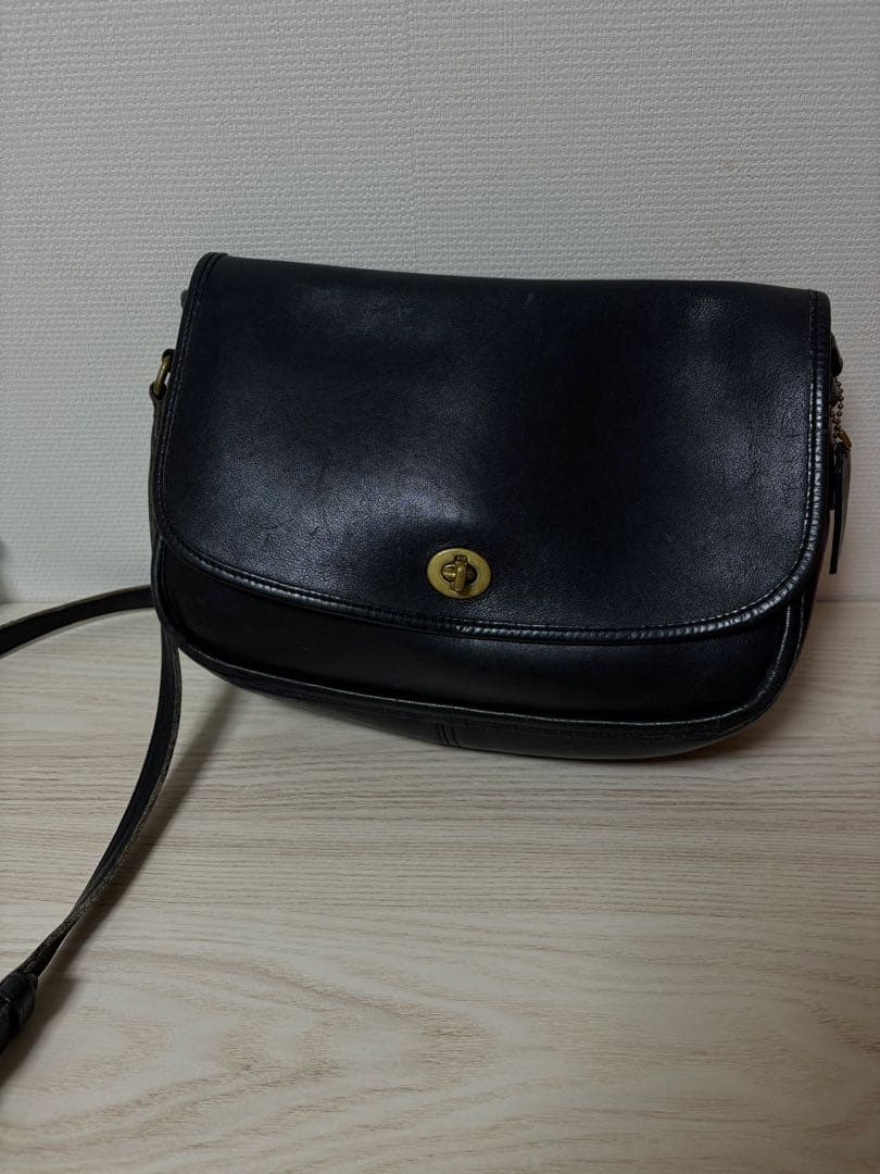 バッグ 80s old coach shoulder bag vintage