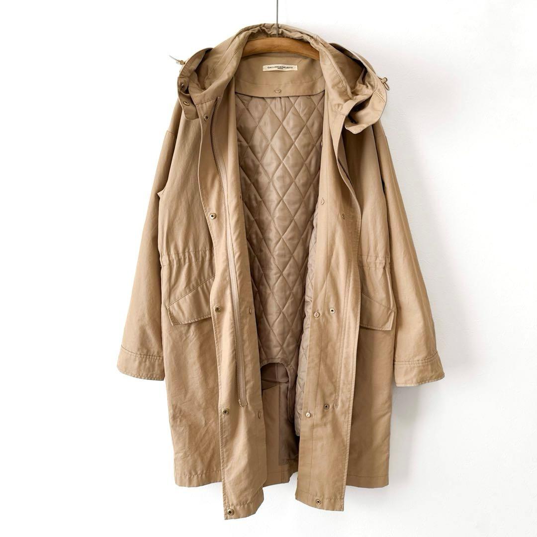美品 GALLARDAGALANTE モッズコート キルティングライナー付き