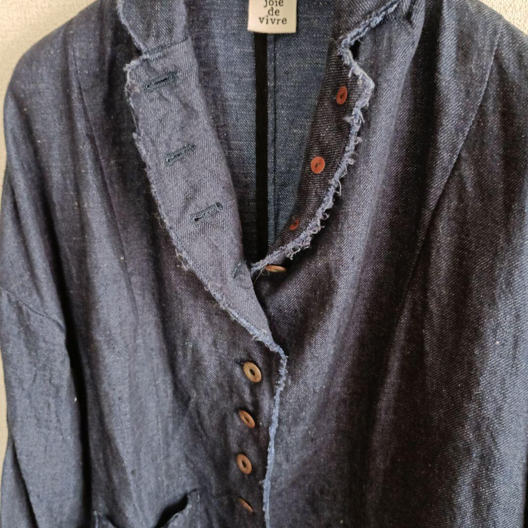Joie de Vivre リネン11ozデニムジャケット