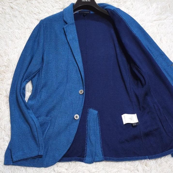 定価9万 逸品 洒脱 LARDINI ラルディーニ ニットジャケット L