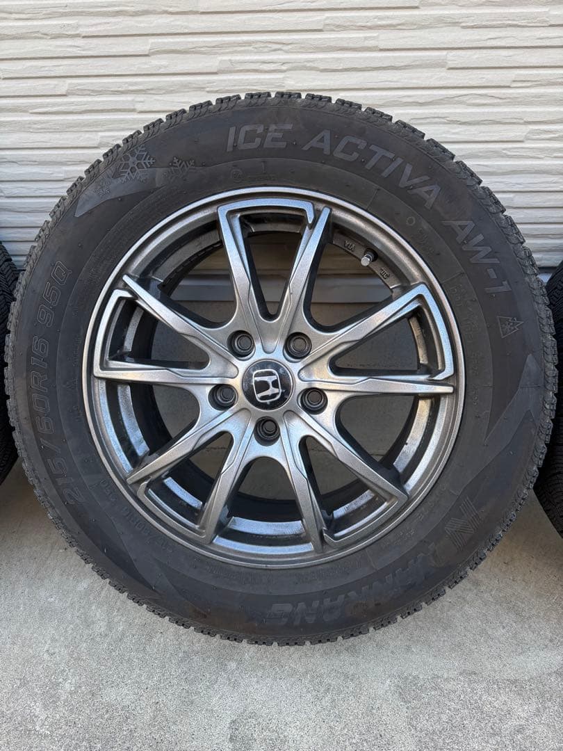 16インチ スタッドレスタイヤ・ホイールセット　オデッセイRC1