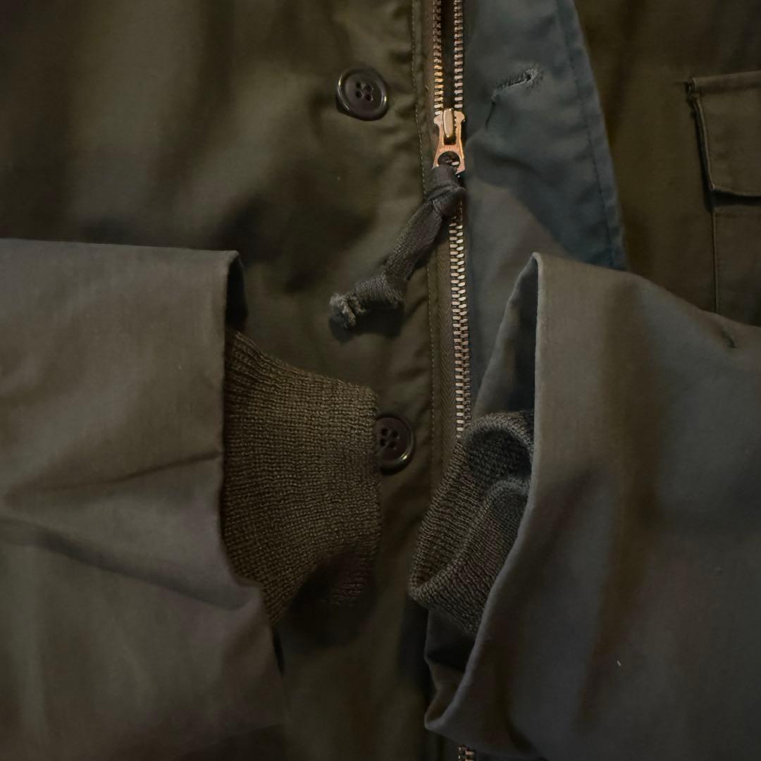 ジャケット・アウター 70s XL A-2 Deck Jacket USN NAVY ARMY