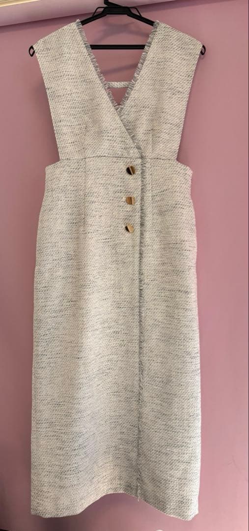 【Apuweiser-riche】ラップツイードジャンスカ　ワンピース