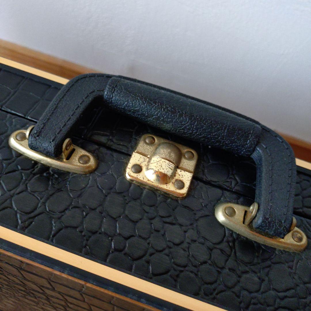 三線 本体 ヘビ皮製 バチ付き　ケース付き