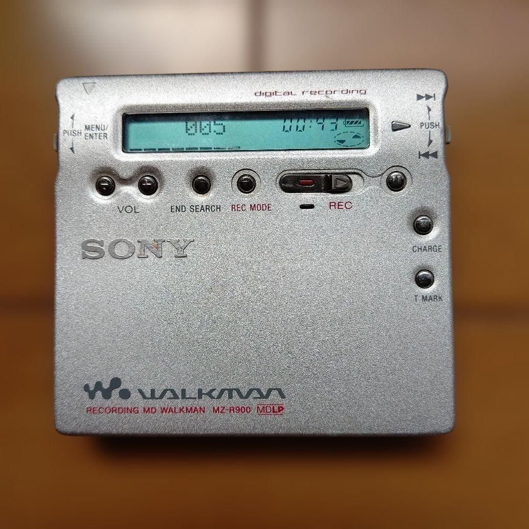 SONY レコーディングMDウォークマン MD-R909