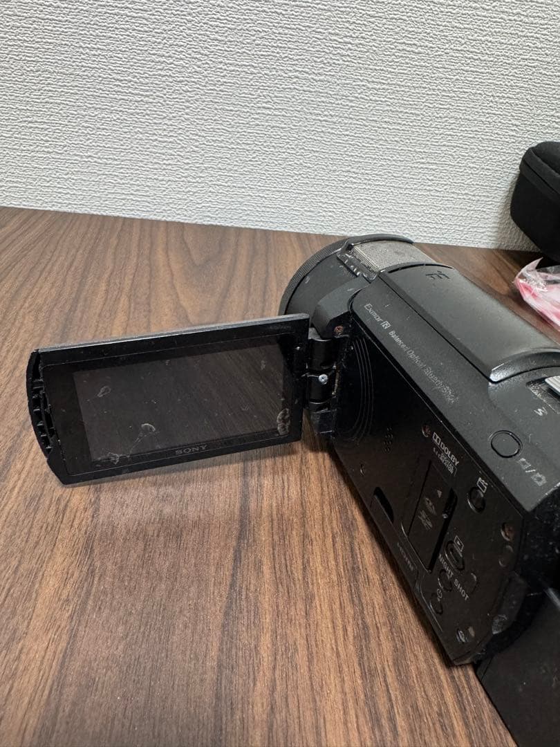 TKSONY FDR-AX60 4K ビデオカメラ 【半ジャンク】