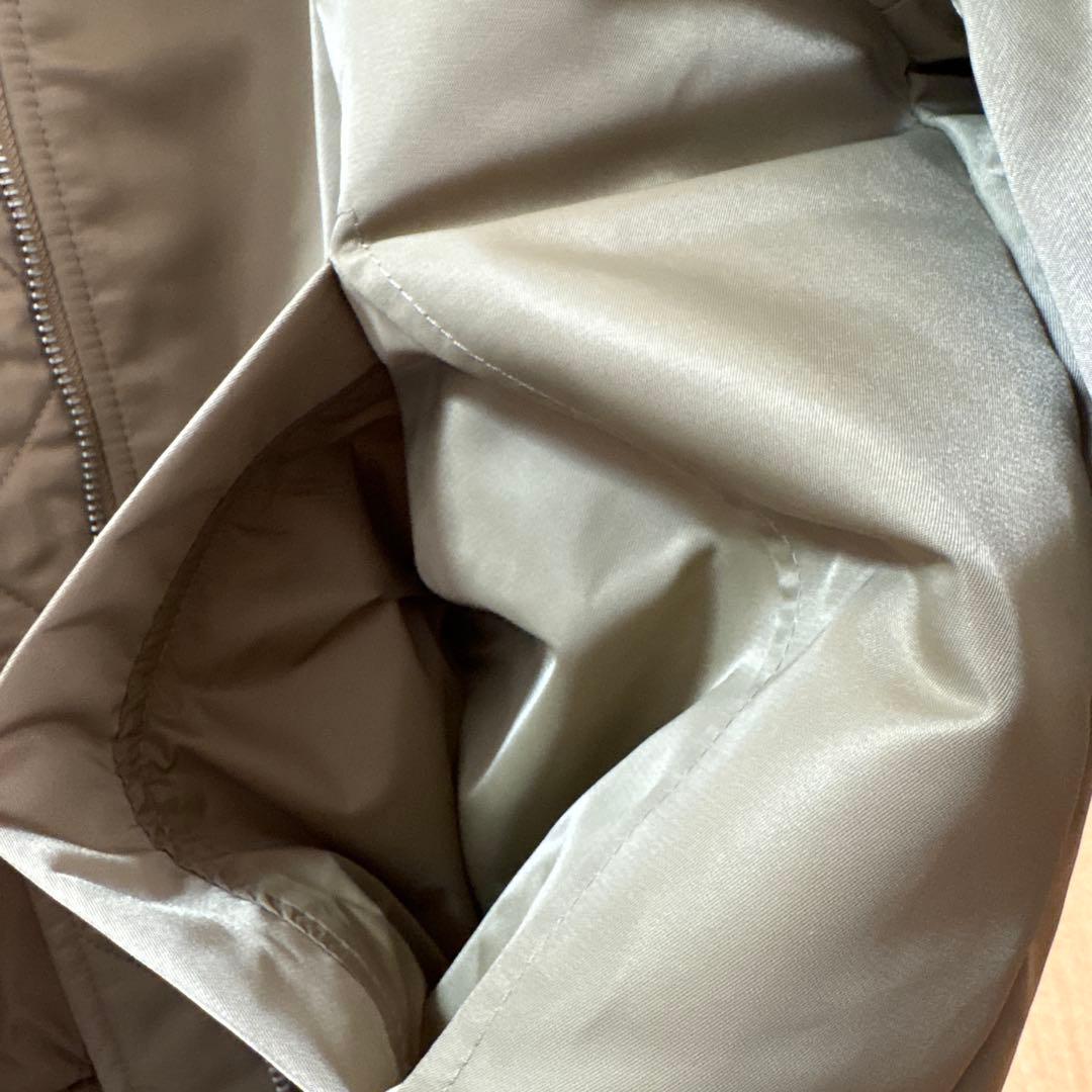 【新品未使用】ZARA ザラ　フェイクファー襟ボンバージャケット　S