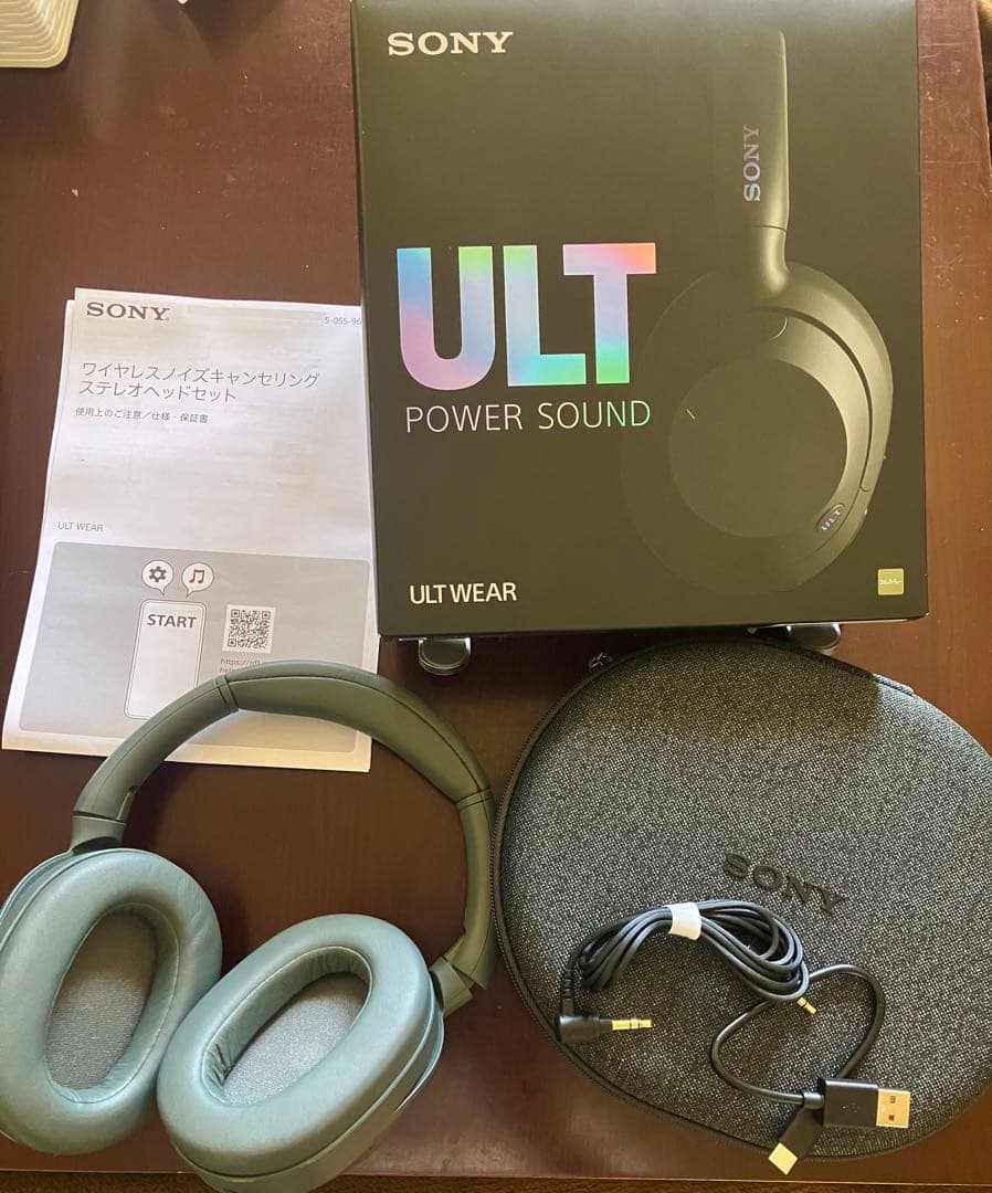 【美品】SONY ULT WEAR ワイヤレスヘッドホン