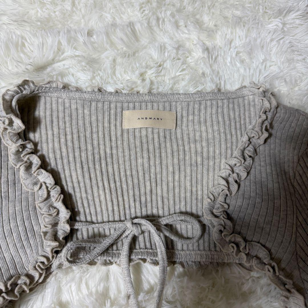 ANDMARY アンドマリー Chui set tops グレー