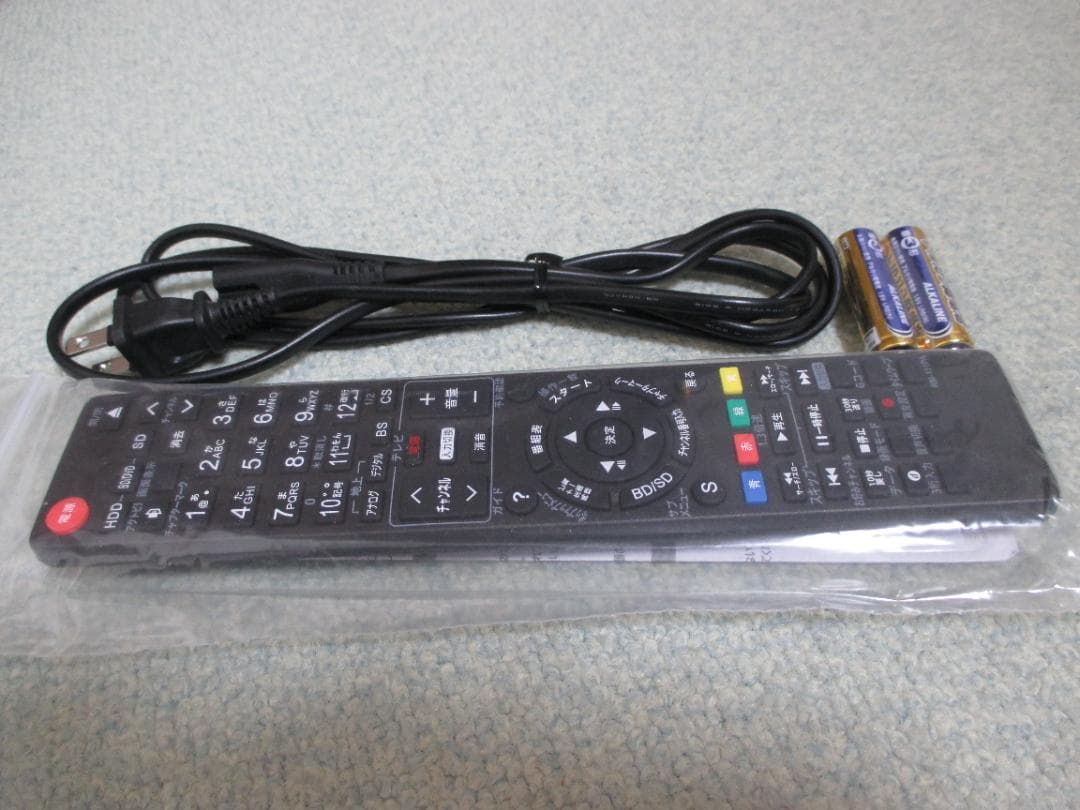 動作良好☆Panasonic 2番組同時録画 BDレコーダーDMR-BW850