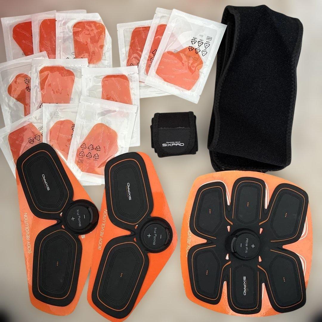 SIXPAD 腹部、腕、太もも、脇腹　セット