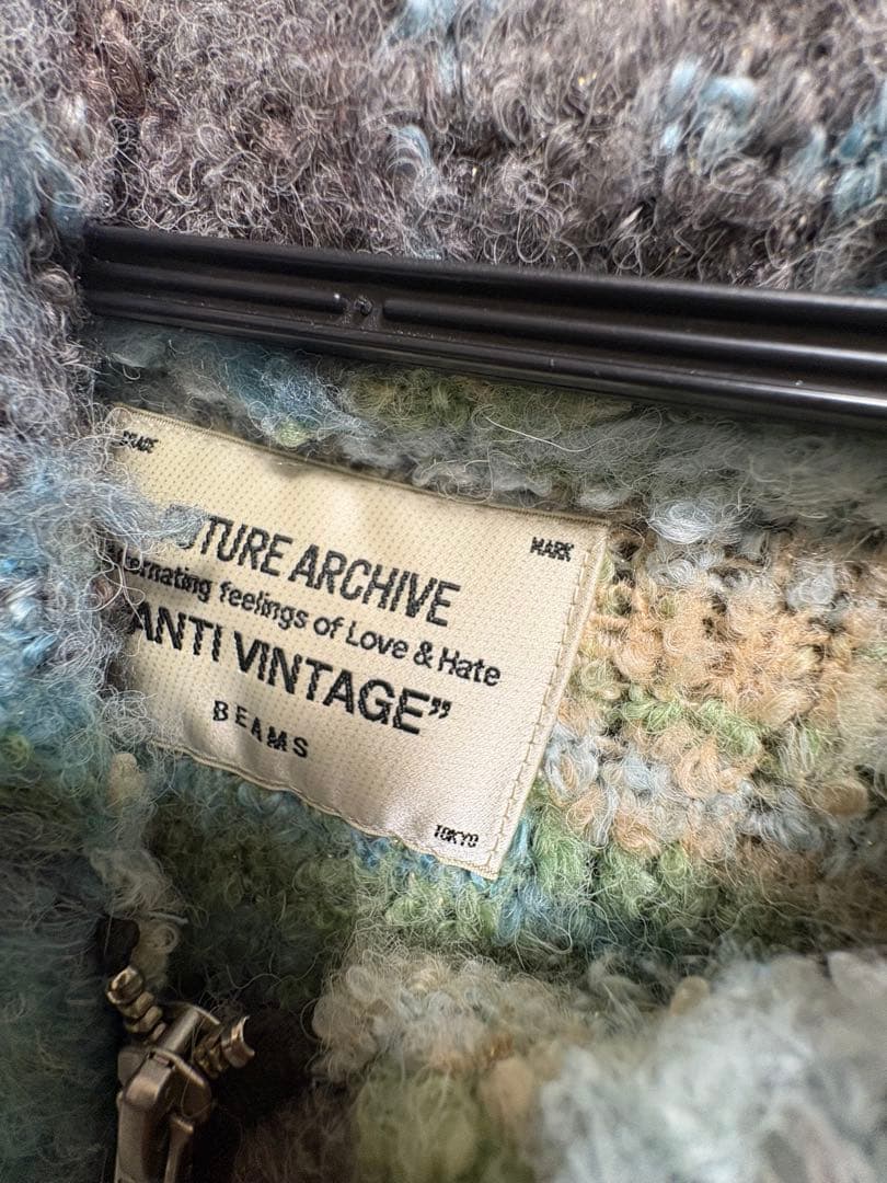 トップス Future Archive SHAGGY ZIP PARKA