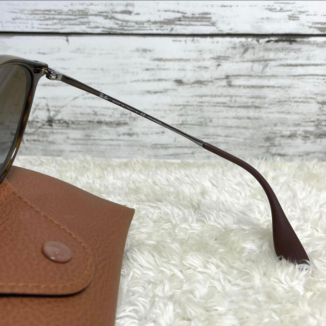 Ray Banレイバン ERIKA ベッコウ調/偏光レンズ　ケース、クロスセット