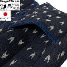 STUDIO D’ARTISAN 矢絣インディゴ刺し子ベスト