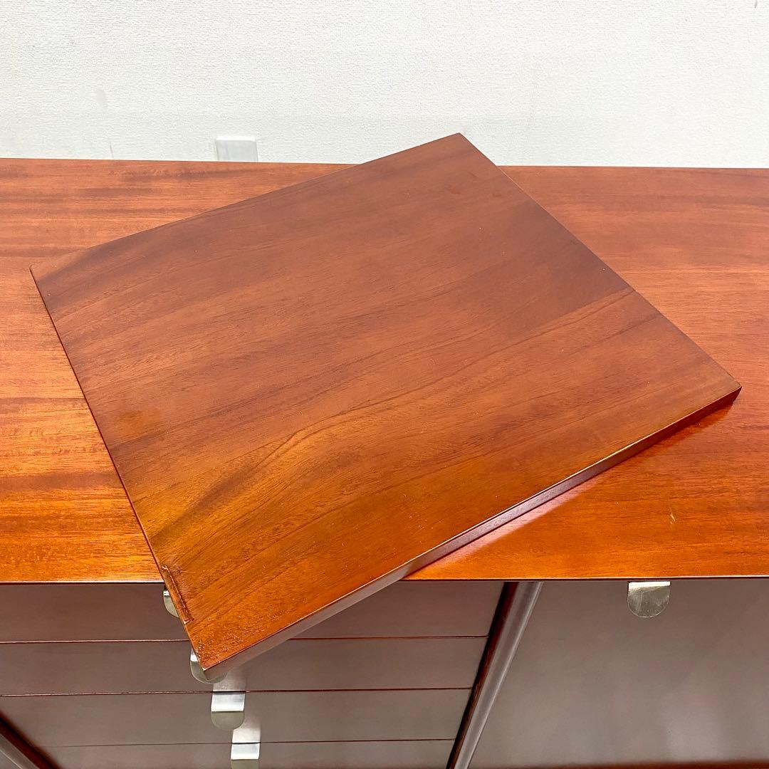 訳あり アウトレット展示品 DENコーポレーション キャビネット マホガニー11