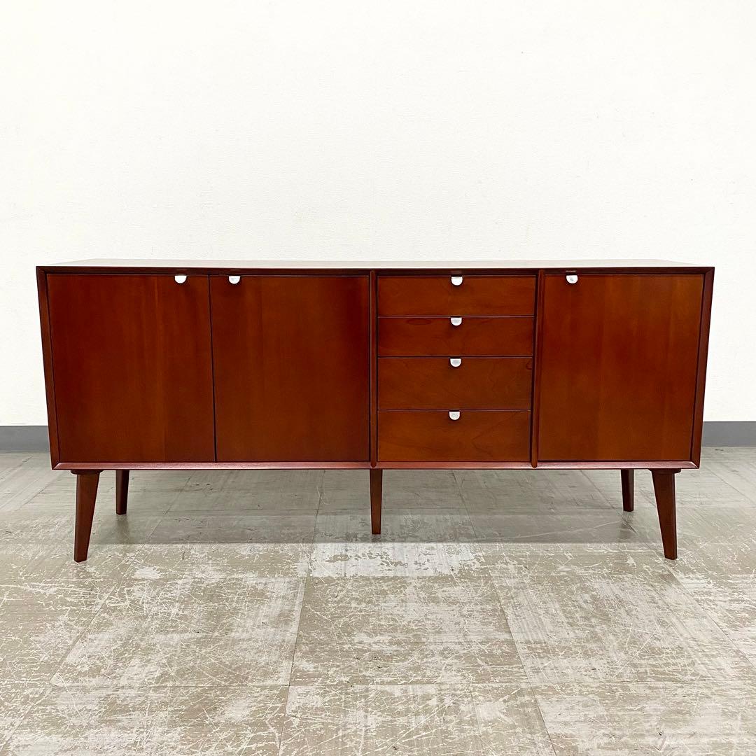 訳あり アウトレット展示品 DENコーポレーション キャビネット マホガニー11