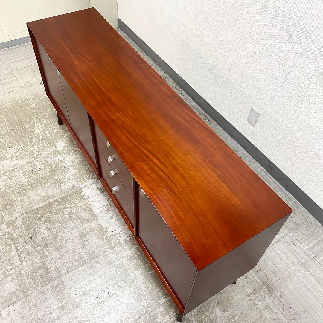 訳あり アウトレット展示品 DENコーポレーション キャビネット マホガニー11