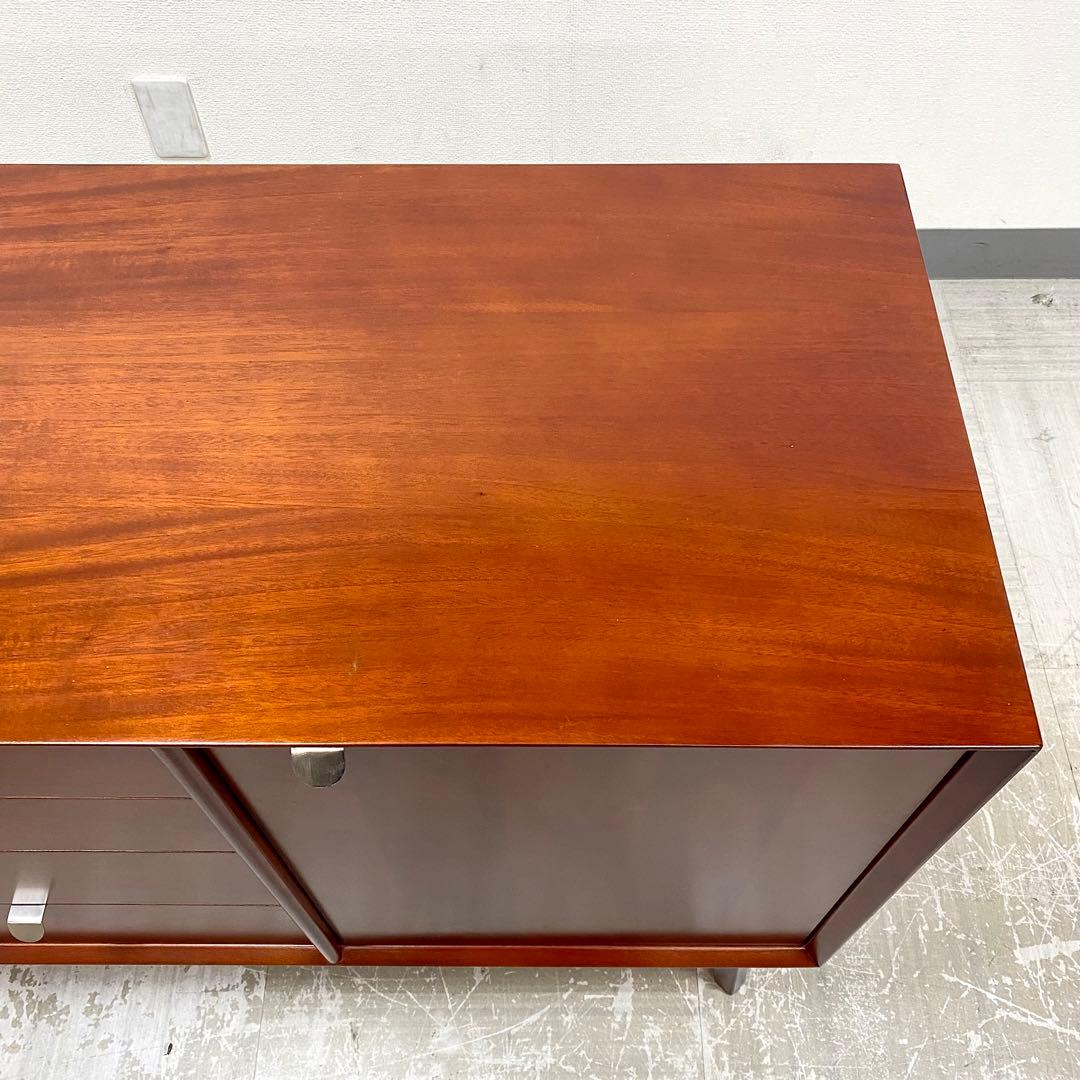 訳あり アウトレット展示品 DENコーポレーション キャビネット マホガニー11