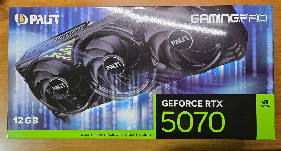ち*は様 palit rtx5070 gamingpro