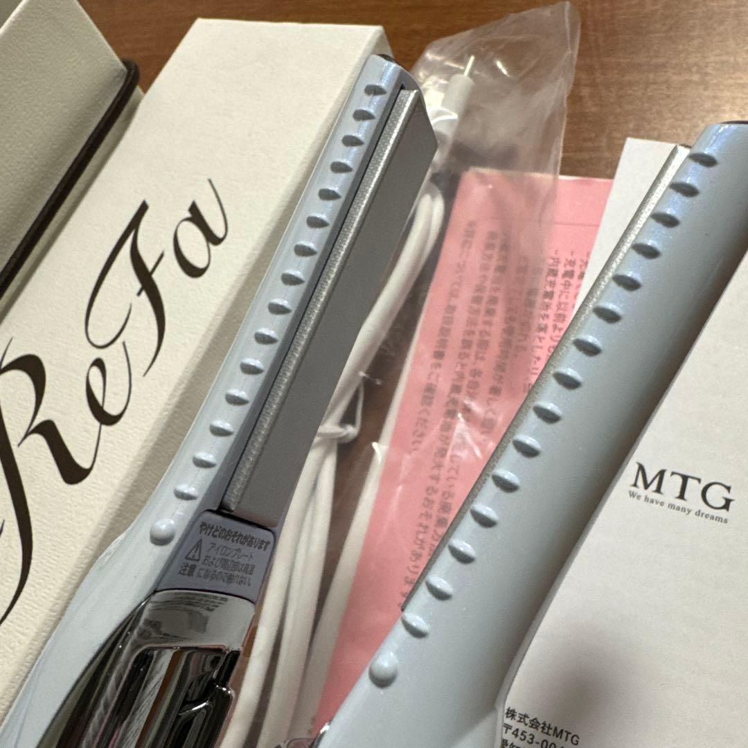 ReFa ストレートヘアアイロン ホワイト 新品未使用