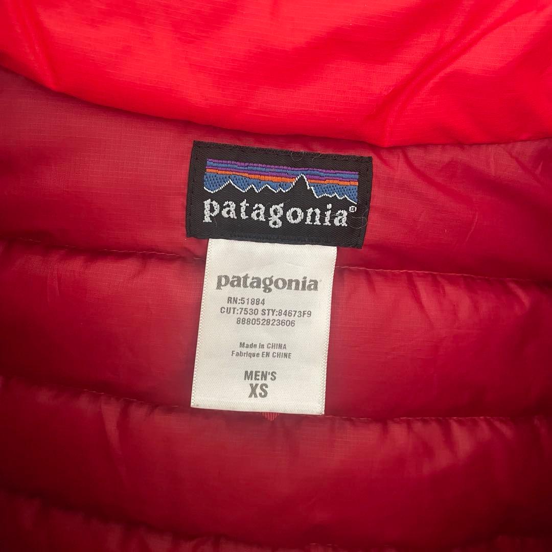 【09年製】patagonia パタゴニア ダウンセーター XS 赤