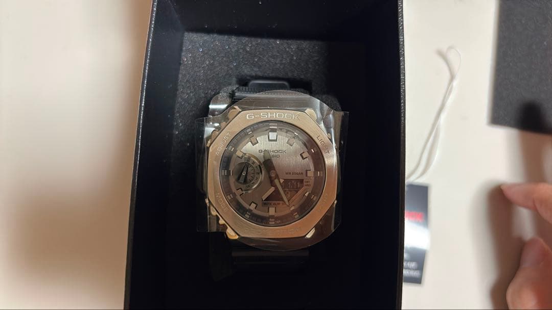 G-SHOCK GM-2100-1AJF シルバー 箱、取説付