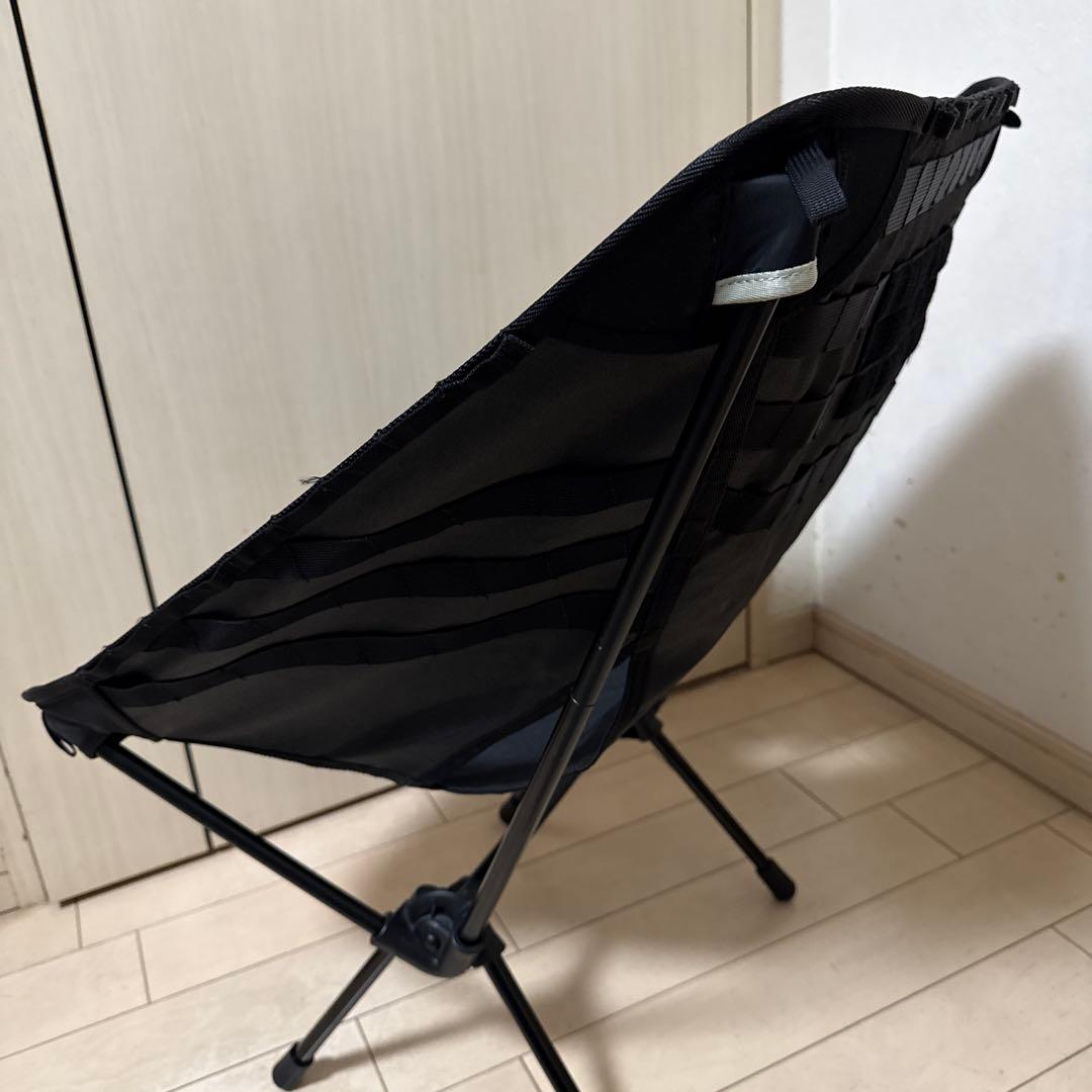 ヘリノックス　タクティカルチェア　ブラック　シートウォーマー付